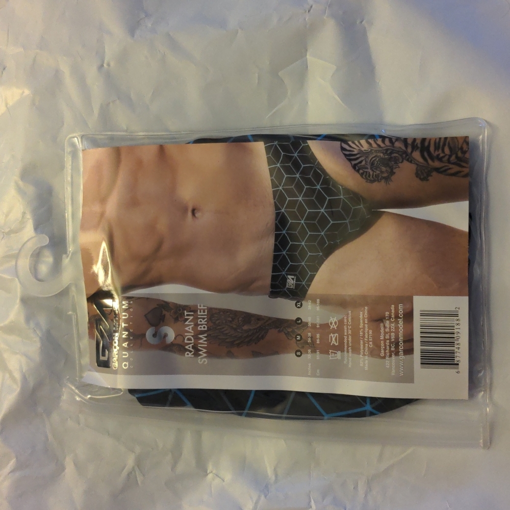 Garçon Model Radiant Swim Brief - size small, never opened!